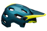 Kask full face BELL SUPER DH MIPS SPHERICAL matte gloss blue hi-viz roz. M (55-59 cm) (NEW).