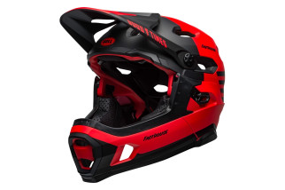 Kask full face BELL SUPER DH MIPS SPHERICAL fasthouse matte gloss red black roz. L (58–62 cm) (NEW).