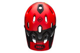 Kask full face BELL SUPER DH MIPS SPHERICAL fasthouse matte gloss red black roz. L (58–62 cm) (NEW).