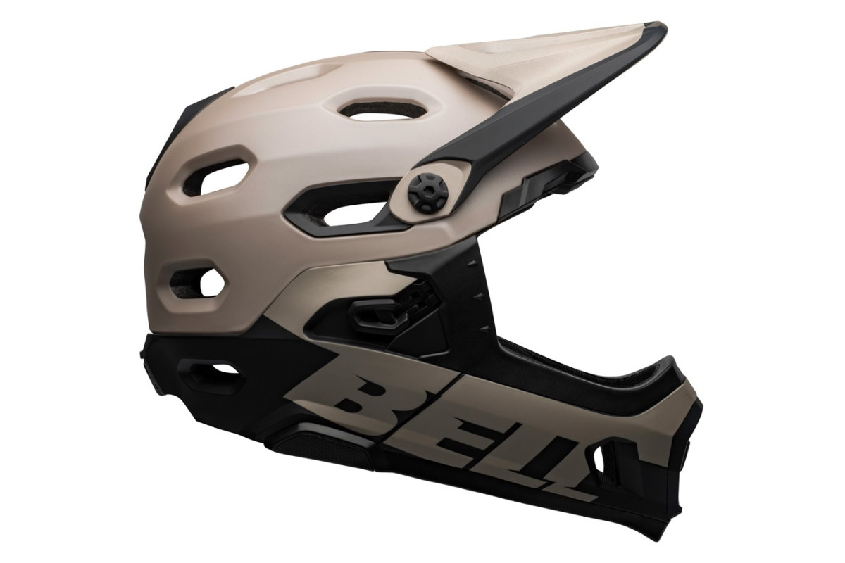 Kask full face BELL SUPER DH MIPS SPHERICAL matte gloss sand black roz. S (52–56 cm) (NEW) Kask full face BELL SUPER DH MIPS SPHERICAL matte gloss sand black roz. S (52–56 cm) (NEW)