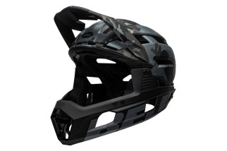 Kask full face BELL SUPER AIR R MIPS SPHERICAL matte gloss black camo roz. M (55–59 cm) (NEW)