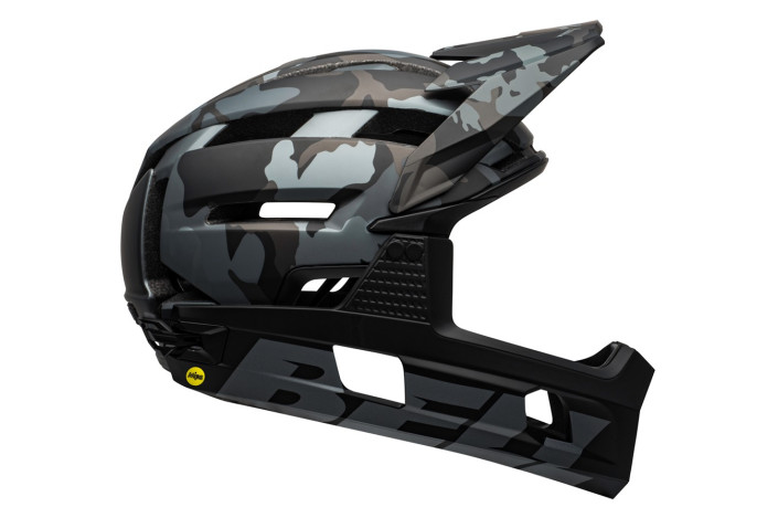 Kask full face BELL SUPER AIR R MIPS SPHERICAL matte gloss black camo roz. L (58–62 cm) (NEW)