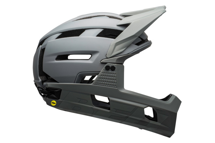 Kask full face BELL SUPER AIR R MIPS SPHERICAL matte gloss grays roz. M (55–59 cm) (NEW)