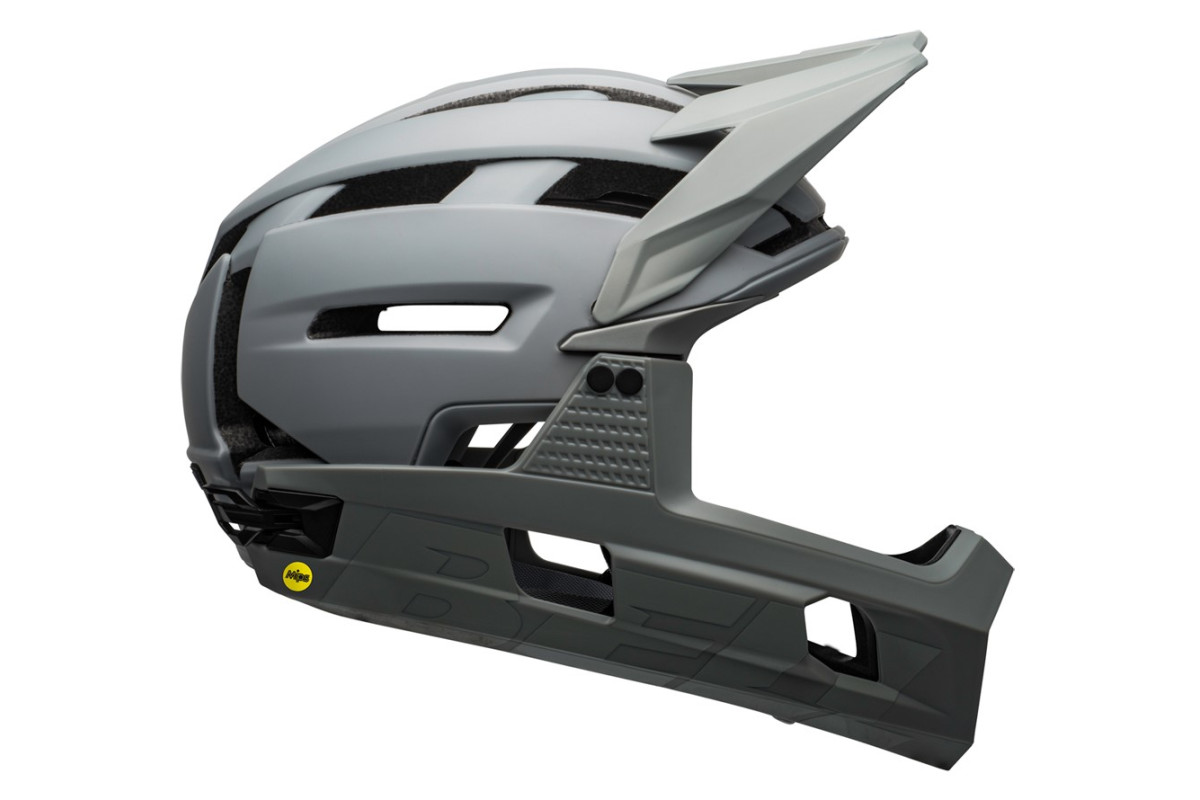 Kask full face BELL SUPER AIR R MIPS SPHERICAL matte gloss grays roz. M (55–59 cm) (NEW)