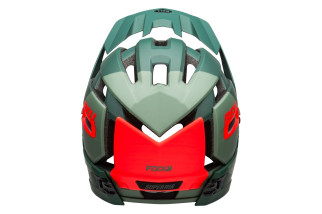 Kask full face BELL SUPER AIR R MIPS SPHERICAL matte gloss green infrared roz. M (55–59 cm) (NEW)