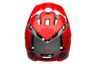 Kask full face BELL SUPER AIR R MIPS SPHERICAL matte gloss red gray roz. L (58–62 cm) (NEW)