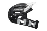 Kask full face BELL SUPER AIR R MIPS SPHERICAL matte black white fasthouse roz. S (52-56 cm) (NEW).