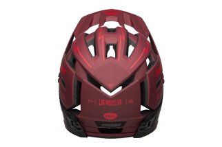 Kask full face BELL SUPER AIR R MIPS SPHERICAL matte red black fasthouse roz. L (59-63 cm) (NEW)