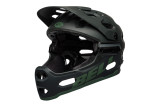 Kask full face BELL SUPER 3R MIPS matte green roz. S (52–56 cm) (NEW).