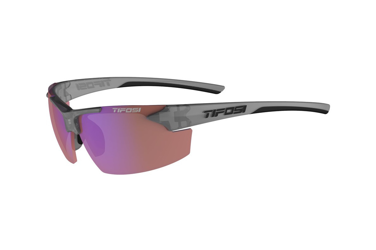 Okulary TIFOSI TRACK satin vapor (1 szkło AC Red 39% transmisji światła) (NEW)