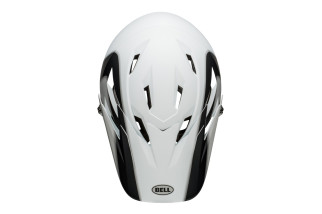 Kask full face BELL SANCTION presences matte black white roz. S (52–54 cm)