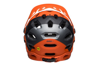 Kask full face BELL SUPER 3R MIPS matte orange black roz. S (52–56 cm) (NEW).