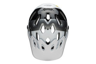Kask full face BELL SUPER 3R MIPS matte white black roz. S (52–56 cm) (NEW).