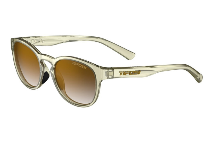 Okulary TIFOSI SVAGO crystal champagne (1 szkło Brown Gradient 12% transmisji światła) (DWZ)