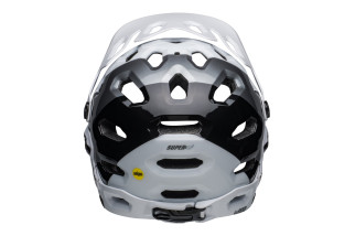Kask full face BELL SUPER 3R MIPS matte white black roz. M (55-59 cm) (NEW).
