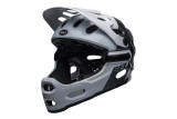 Kask full face BELL SUPER 3R MIPS matte white black roz. L (58-62 cm) (NEW).