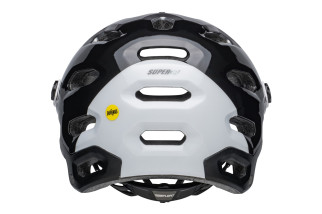 Kask full face BELL SUPER 3R MIPS matte white black roz. L (58-62 cm) (NEW).