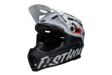 Kask full face BELL SUPER DH MIPS SPHERICAL fasthouse matte gloss black white roz. L (58–62 cm) (NEW).