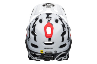 Kask full face BELL SUPER DH MIPS SPHERICAL fasthouse matte gloss black white roz. L (58–62 cm) (NEW).