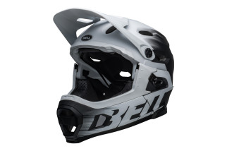 Kask full face BELL SUPER DH MIPS SPHERICAL matte black white roz. M (55-59 cm) (NEW)