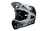 Kask full face BELL SUPER DH MIPS SPHERICAL matte black white roz. L (59-63 cm) (NEW)