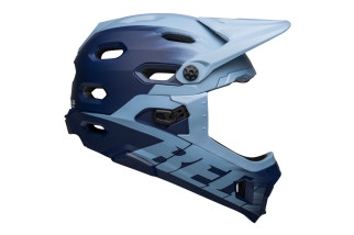Kask full face BELL SUPER DH MIPS SPHERICAL matte light blue navy roz. M (55-59 cm) (NEW).