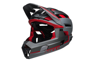 Kask full face BELL SUPER AIR R MIPS SPHERICAL matte gray red roz. S (52-56 cm) (NEW).