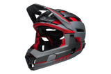 Kask full face BELL SUPER AIR R MIPS SPHERICAL matte gray red roz. S (52-56 cm) (NEW).