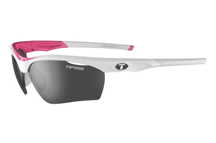 Okulary TIFOSI VERO race pink (3 szkła Smoke 15%, AC Red 39%, Clear 90% transmisji światła) (NEW)