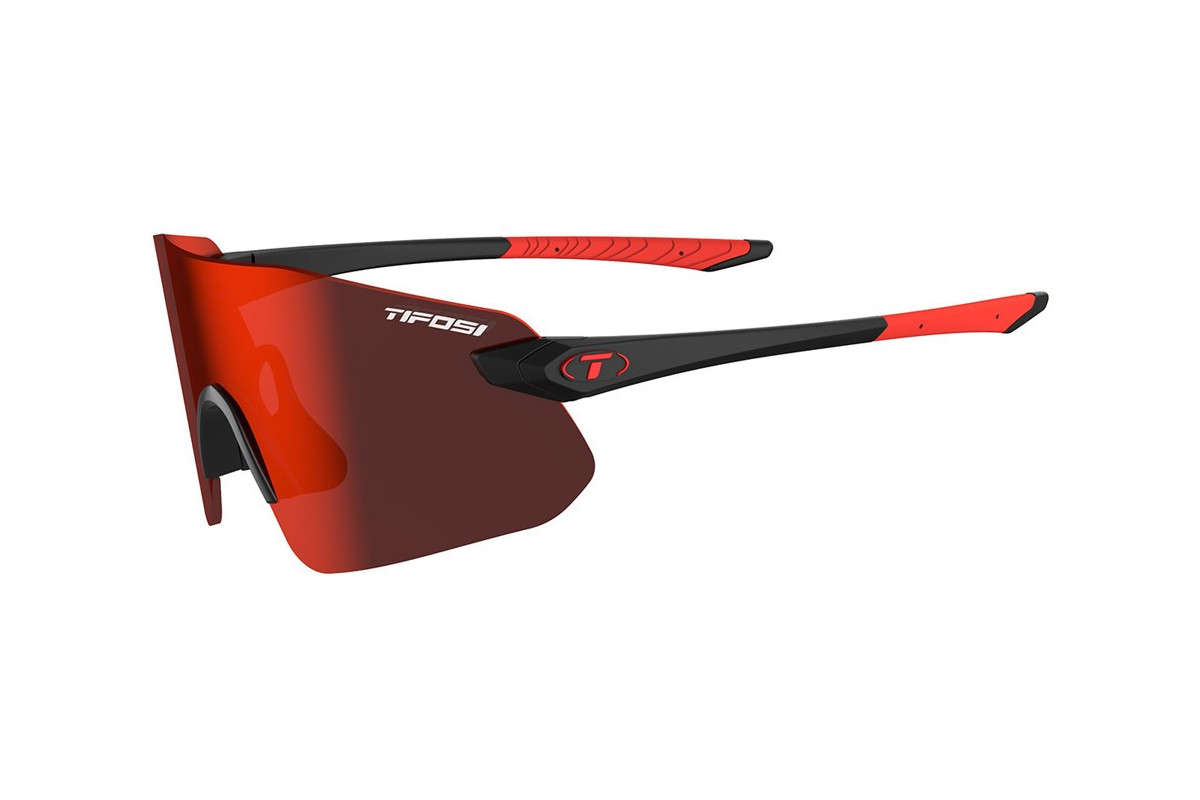 Okulary TIFOSI VOGEL SL matte black (1szkło Smoke Red Mirror 15% transmisji światła) (NEW)