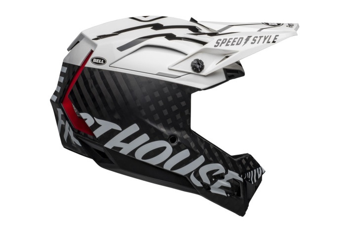 Kask full face BELL FULL-10 MIPS SPHERICAL fasthouse matte gloss white black roz. L (57-59 cm) (NEW).