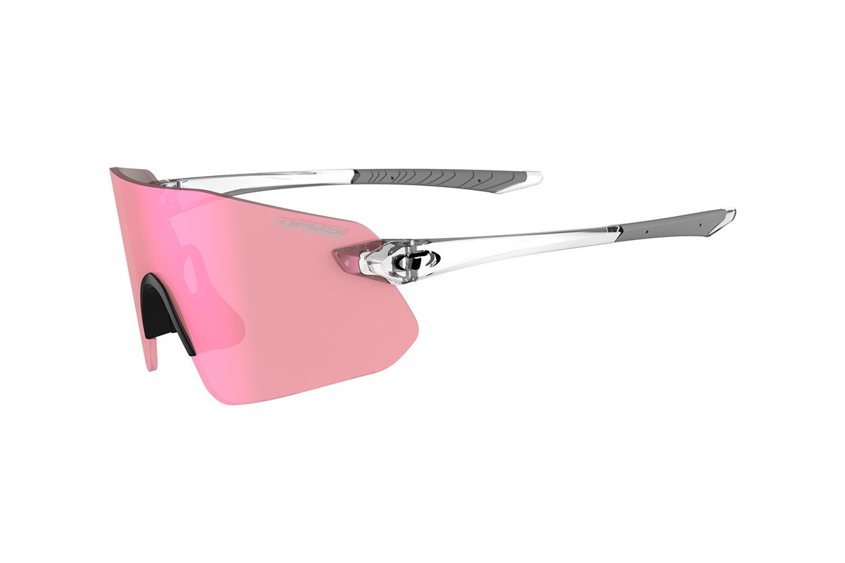 Okulary TIFOSI VOGEL SL crystal clear (1szkło Pink Mirror 13% transmisji światła) (NEW)