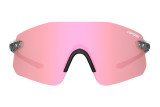 Okulary TIFOSI VOGEL SL crystal clear (1szkło Pink Mirror 13% transmisji światła) (NEW)