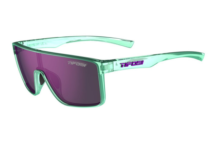 Okulary TIFOSI SANCTUM aqua shimmer (1 szkło Rose Mirror 11% transmisji światła) (NEW)