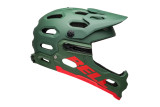 Kask full face BELL SUPER 3R MIPS matte dark green infrared roz. M (55-59 cm) (NEW).