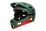 Kask full face BELL SUPER 3R MIPS matte dark green infrared roz. M (55-59 cm) (NEW).
