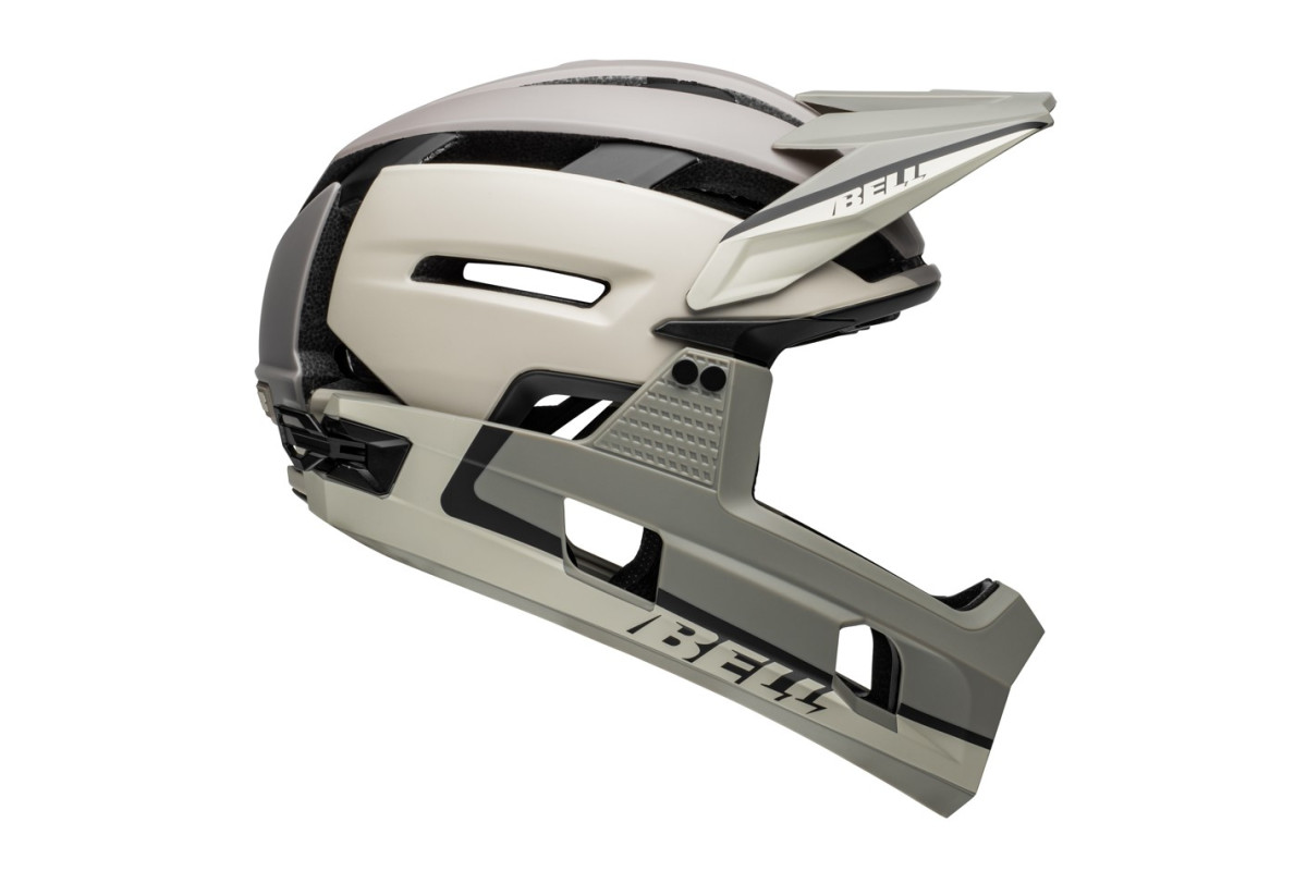 Kask full face BELL SUPER AIR R MIPS SPHERICAL matte cement gray roz. L (59-63 cm) (NEW) Kask full face BELL SUPER AIR R MIPS SPHERICAL matte cement gray roz. L (59-63 cm) (NEW)