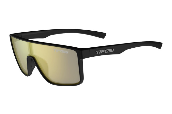 Okulary TIFOSI SANCTUM matte black (1 szkło Smoke Yellow Mirror 13% transmisji światła) (NEW)