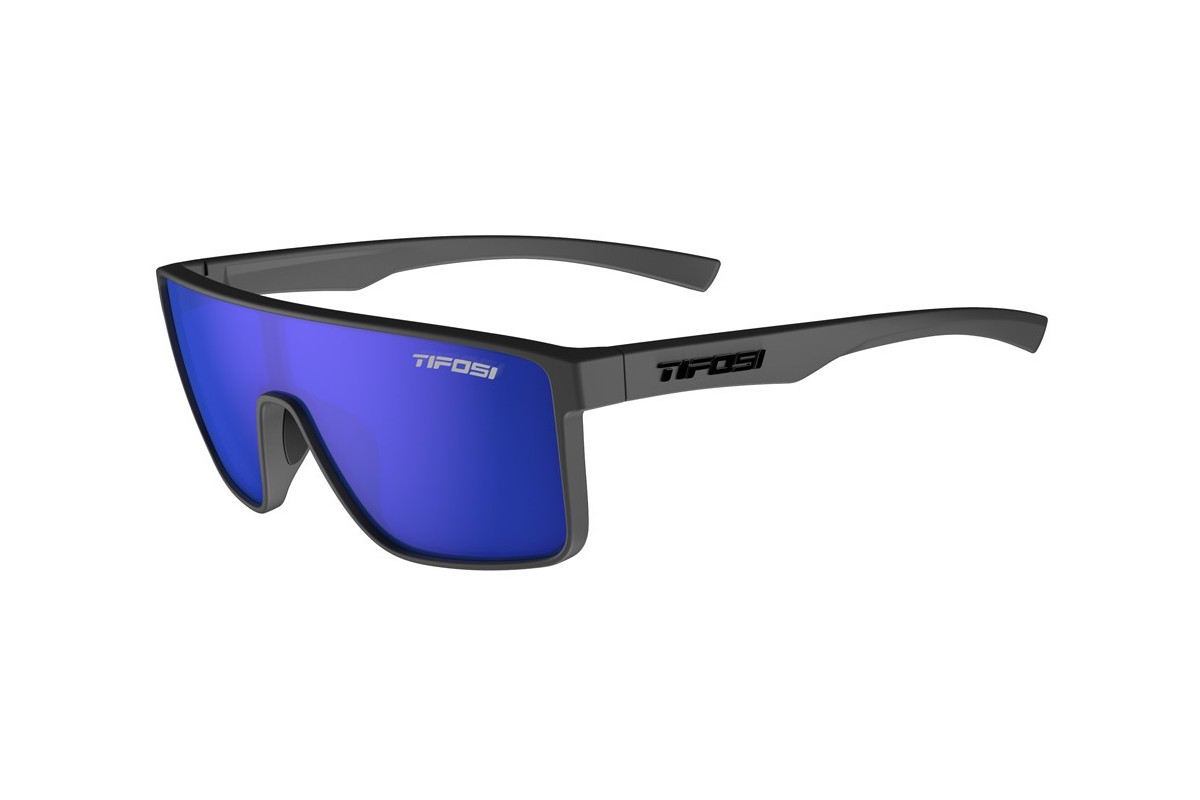 Okulary TIFOSI SANCTUM matte gunmetal (1 szkło Cobalt Blue Mirror 13% transmisji światła) (NEW)