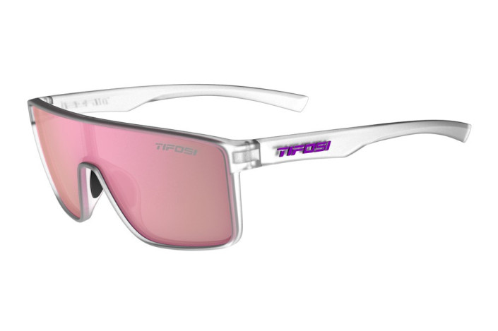 Okulary TIFOSI SANCTUM satin clear (1 szkło Pink Mirror 13% transmisji światła) (NEW)