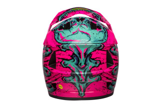 Kask full face BELL SANCTION 2 DLX MIPS bonehead gloss pink turquoise roz. L (57-59 cm) (NEW) (LIMITED EDITION)