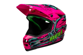 Kask full face BELL SANCTION 2 DLX MIPS bonehead gloss pink turquoise roz. XL (59-61 cm) (NEW) (LIMITED EDITION)