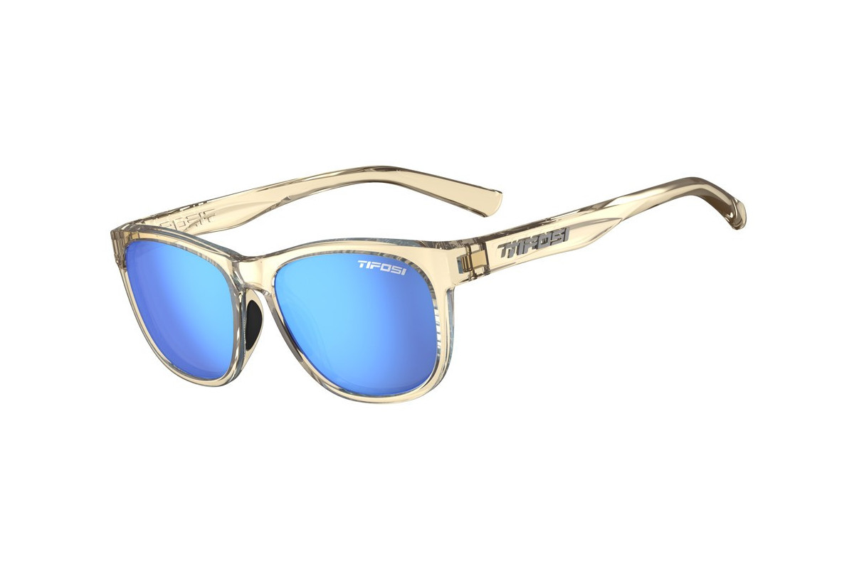 Okulary TIFOSI SWANK golden ray (1 szkło Sky Blue Mirror 13% transmisji światła) (NEW)