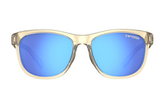 Okulary TIFOSI SWANK golden ray (1 szkło Sky Blue Mirror 13% transmisji światła) (NEW)
