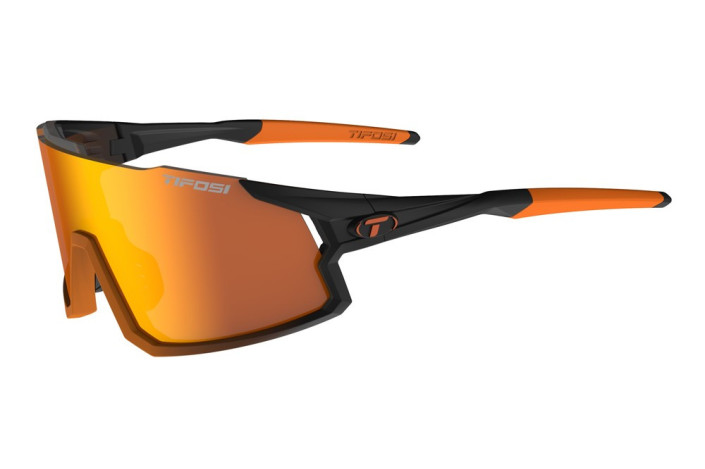 Okulary TIFOSI STASH CLARION black orange fade (3 szkła Clarion Orange 13%, AC Red 39%, Clear 90% transmisji światła) (NEW)