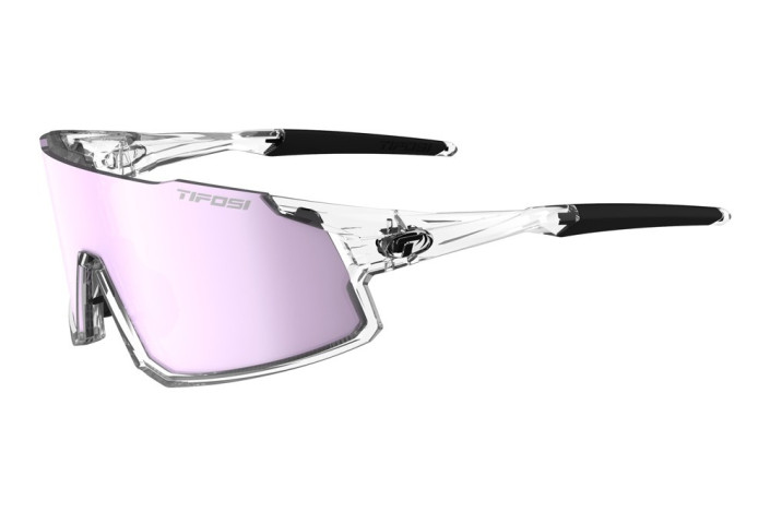 Okulary TIFOSI STASH CLARION crystal clear (3 szkła Clarion Purple 13%, AC Red 39%, Clear 90% transmisji światła) (NEW)