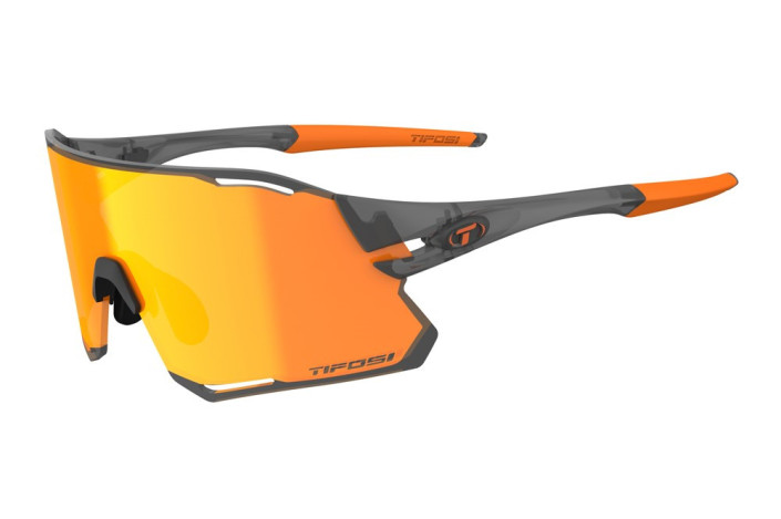 Okulary TIFOSI RAIL RACE CLARION satin vapor (2 szkła Clarion Orange 13%, Clear 90% transmisji światła) (NEW)