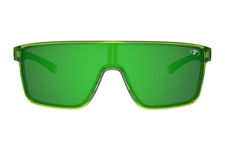 Okulary TIFOSI SANCTUM hyper lime (1 szkło Green Mirror AR 15% transmisji światła) (NEW)