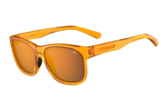 Okulary TIFOSI SWANK XL amber blaze (1 szkło Atomic Orange Mirror AR 15% transmisji światła) (NEW)