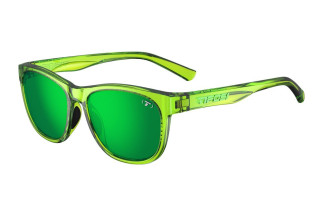 Okulary TIFOSI SWANK hyper lime (1 szkło Green Mirror AR 15% transmisji światła) (NEW)